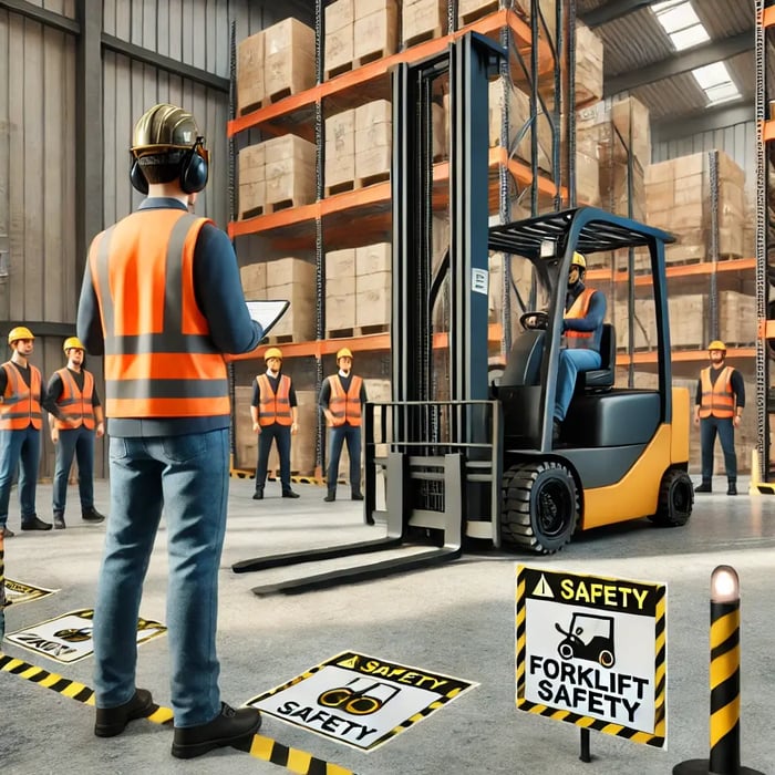 OSHA Forklift Safety image